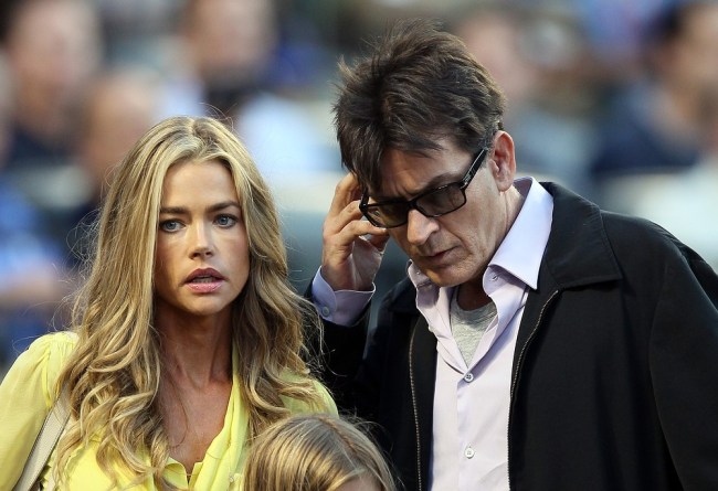 Denise Richards and Charlie Sheen