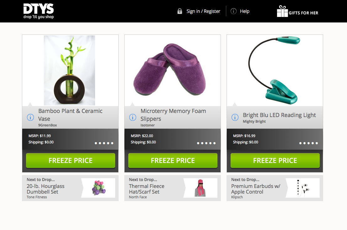 drop til you shop