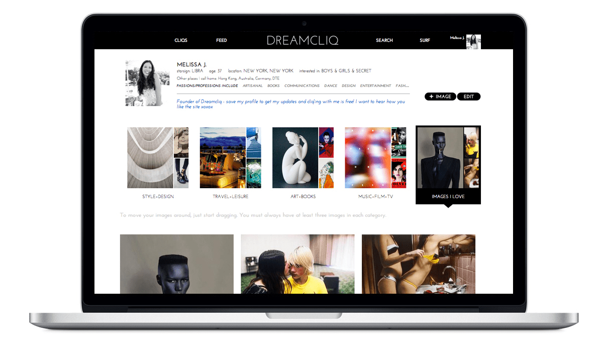 New Dating Site Dreamcliq Abandons Profiles in Favor of Photo Boards