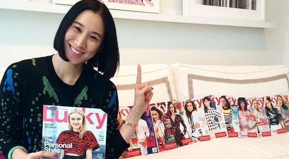 'Lucky' Magazine Puts Three Fashion Bloggers on Its Cover