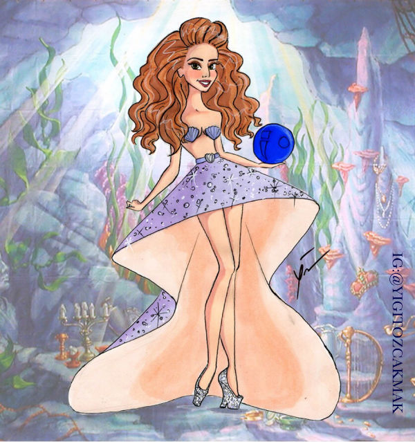 Lady Gaga Disney Princess