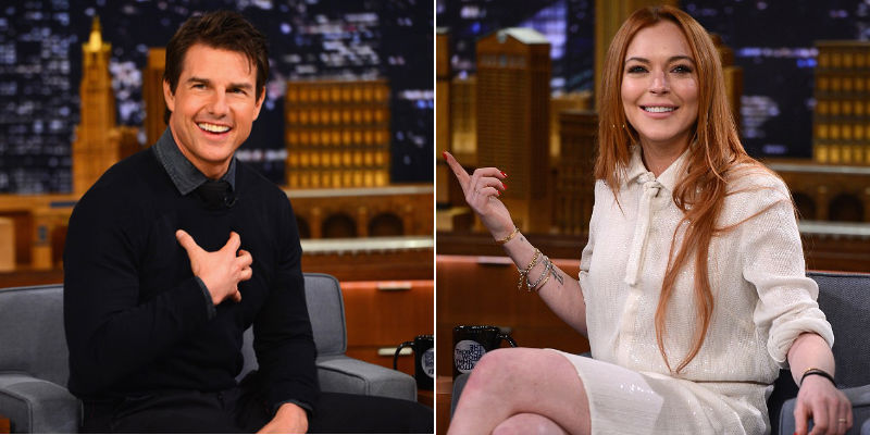 Tom Cruise Lindsay Lohan
