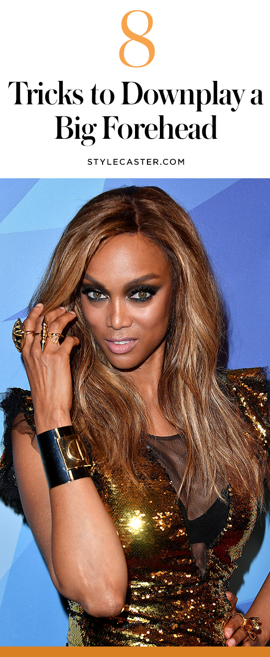 STYLECASTER | Downplay Large Forehead