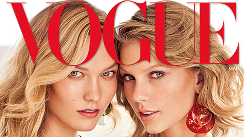BFFs Karlie Kloss and Taylor Swift Cover 'Vogue' Together