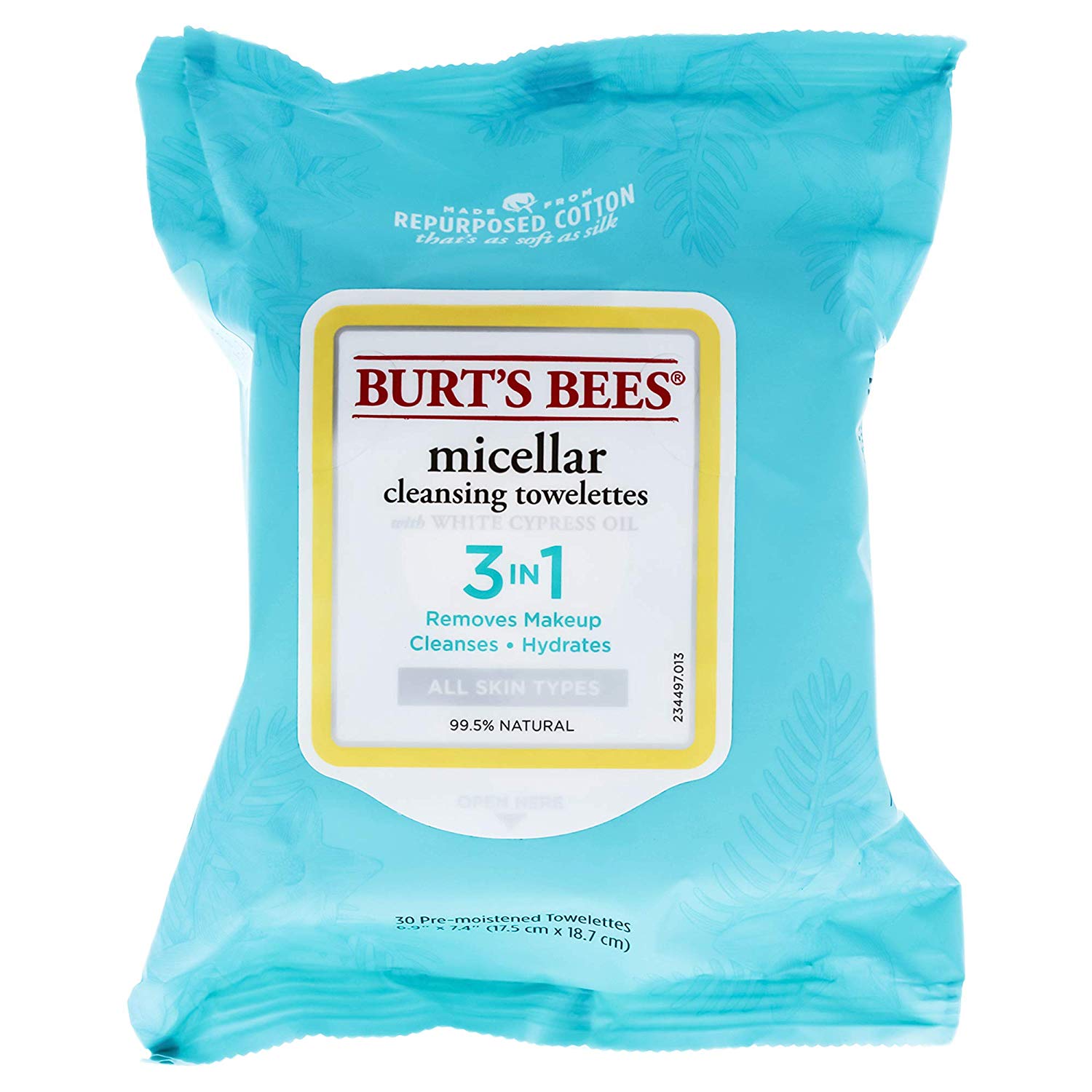 Burt's Bees micellar wipes