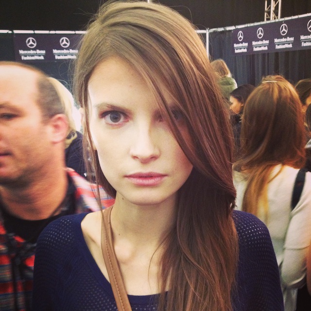 Blunt Bangs and "Summer Nights" Makeup at Thakoon Fall 2013