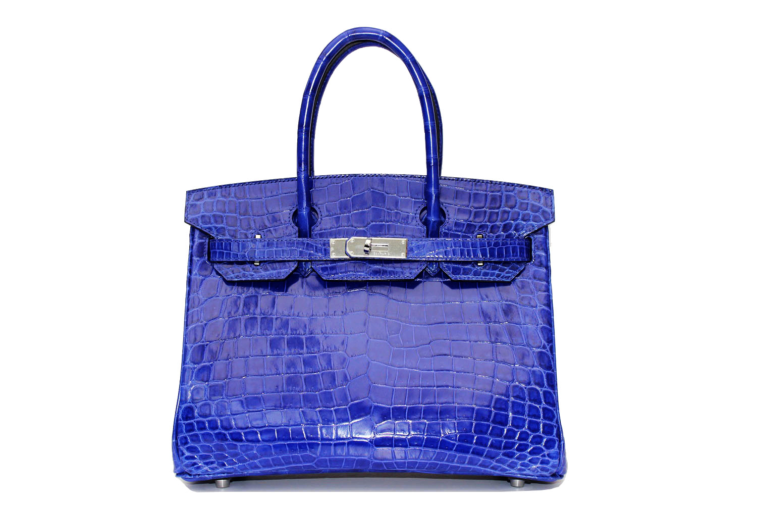 A croc Birkin can fetch over $100,000.