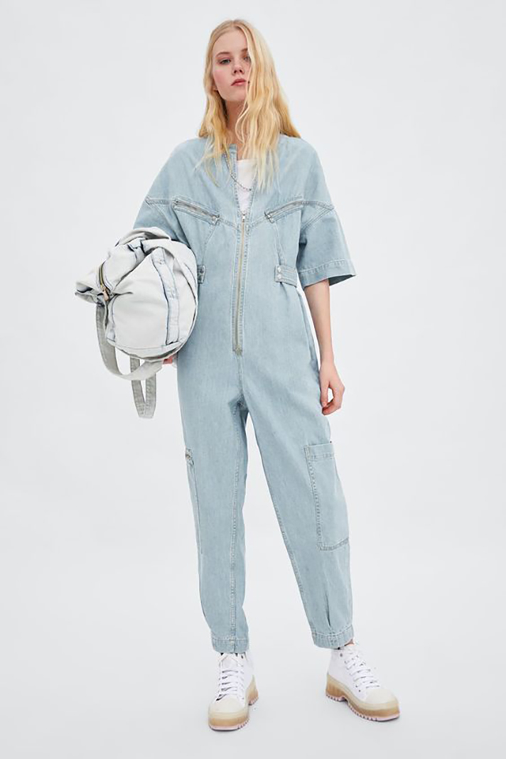 STYLECASTER | Denim Jumpsuits Are a Delightful Addition to Any Summer Wardrobe