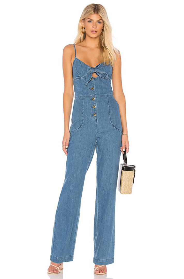 STYLECASTER | Denim Jumpsuits Are a Delightful Addition to Any Summer Wardrobe