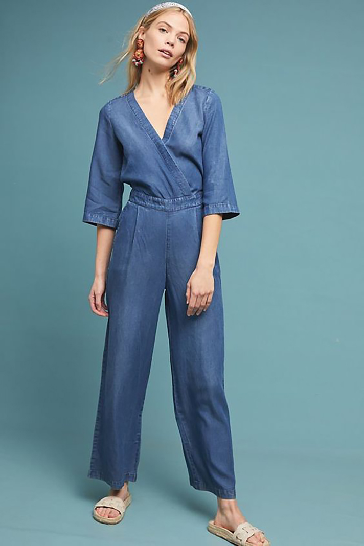 STYLECASTER | Denim Jumpsuits Are a Delightful Addition to Any Summer Wardrobe