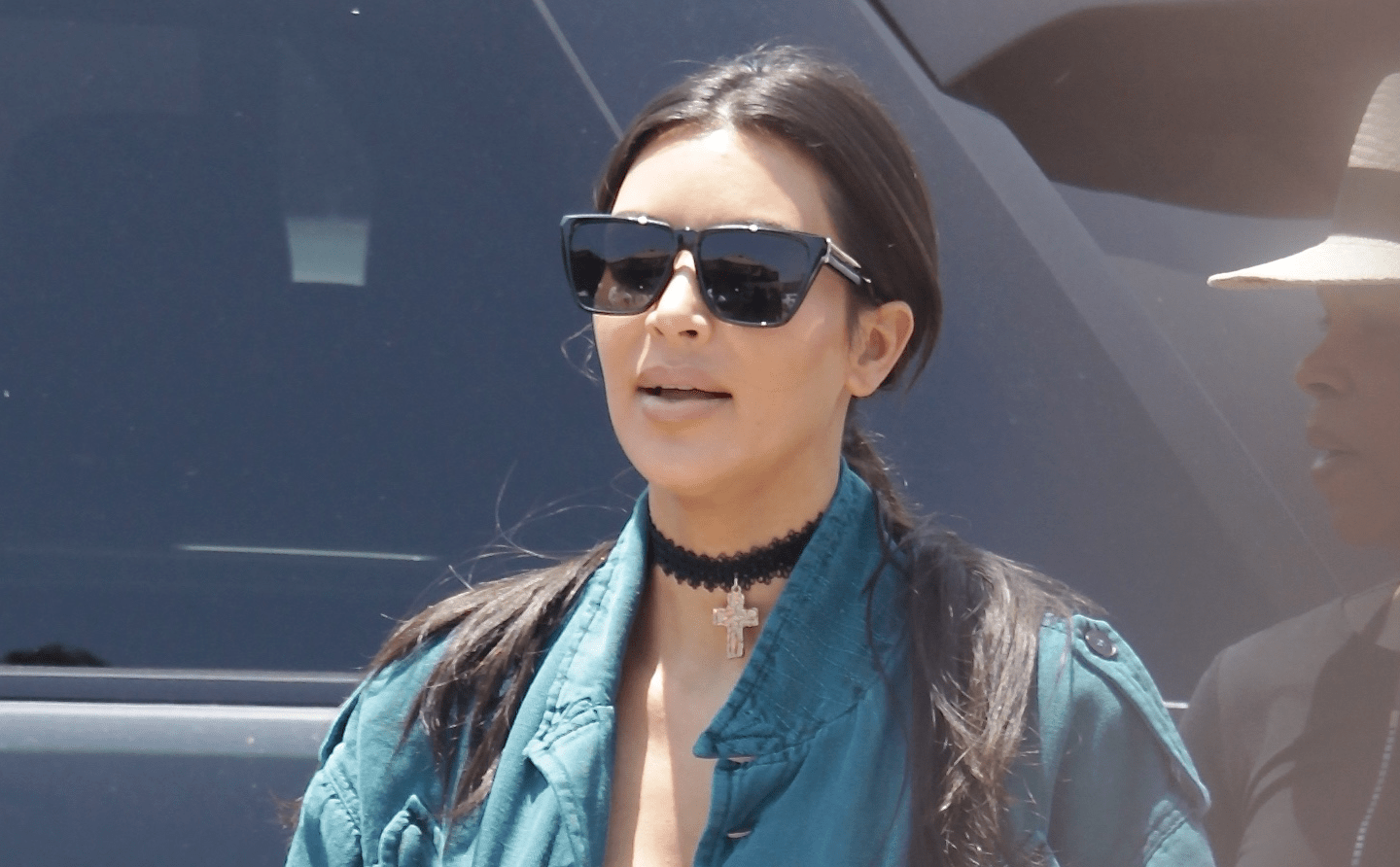 KimYe Meet Chrissy Teigen and John Legend's Baby, Luna