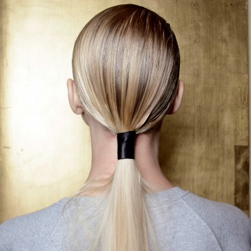 The Easiest Trick to Getting the Perfect Messy Ponytail