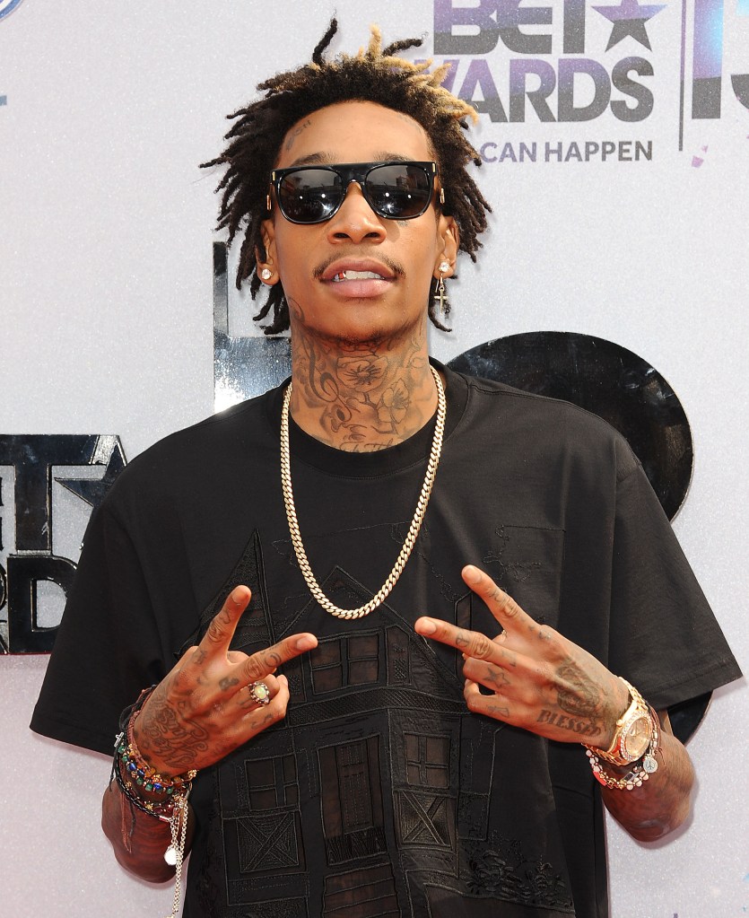 LOS ANGELES, CA - JUNE 30: Rapper Wiz Khalifa attends the 2013 BET Awards at Nokia Theatre L.A. Live on June 30, 2013 in Los Angeles, California. (Photo by Jason LaVeris/FilmMagic)