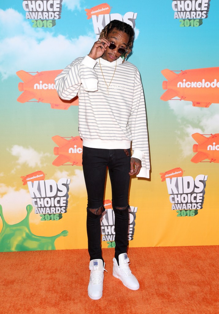 Nickelodeon Kids' Choice Awards 2016 - Arrivals Featuring: Wiz Khalifa Where: Inglewood, California, United States When: 12 Mar 2016 Credit: FayesVision/WENN.com