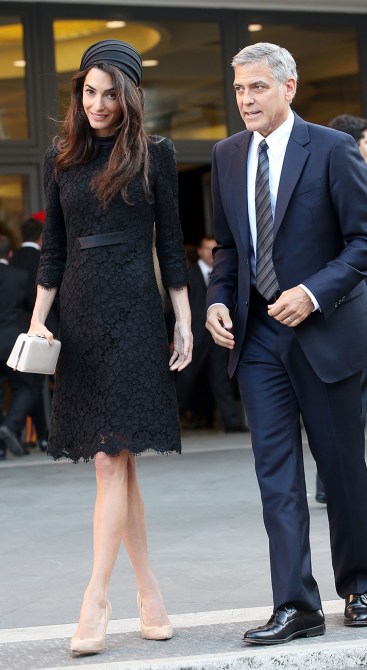 Amal Clooney - Celebrity Street Style