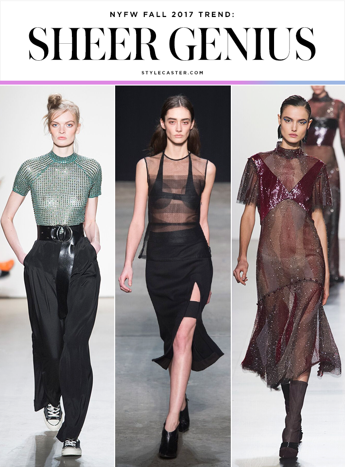 nyfw trends fall 2017 sheer
