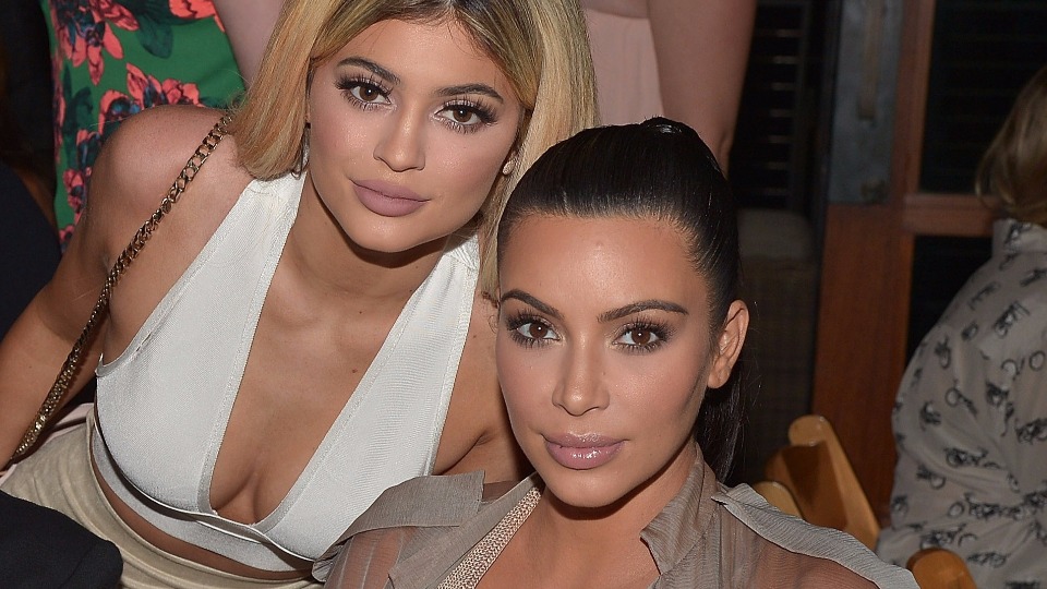 Kim Kardashian and Kylie Jenner