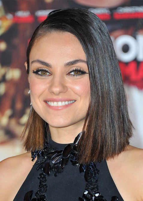blunt-haircuts-mila-kunis