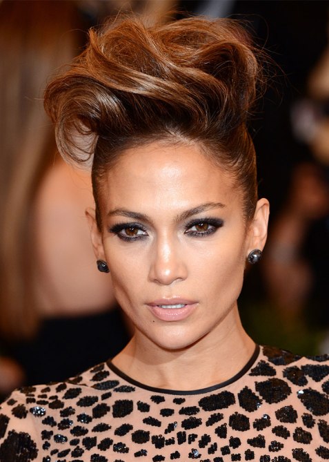 STYLECASTER | Celebrity Pompadours | Jennifer Lopez