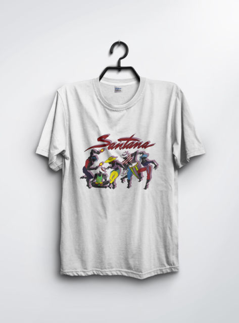 santana vintage concert t-shirt