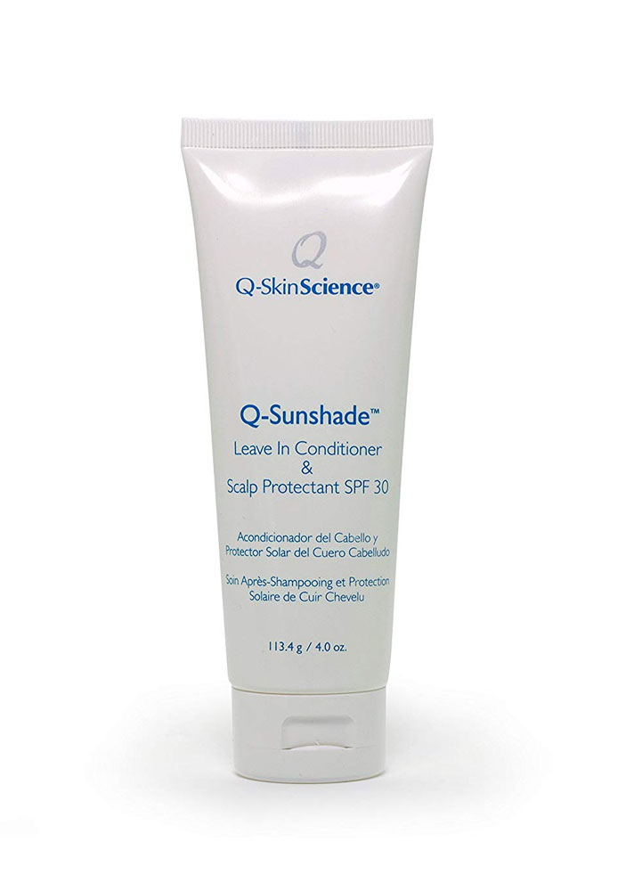 STYLECASTER | Scalp Sunscreens | Q-Sunshade Leave-In Hair Conditioner and Scalp Protectant SPF 30
