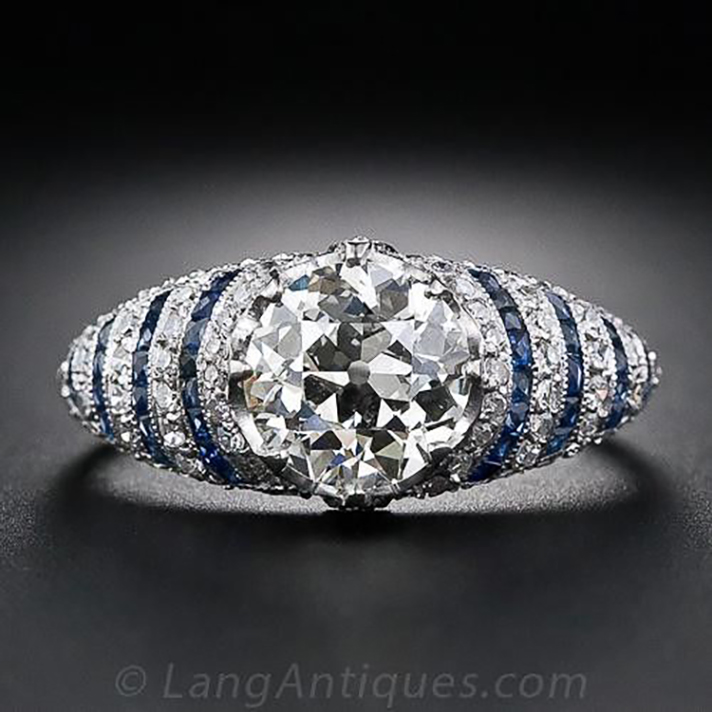 STYLECASTER | 57 Art Deco Engagement Rings So Stunning They Belong in Museums
