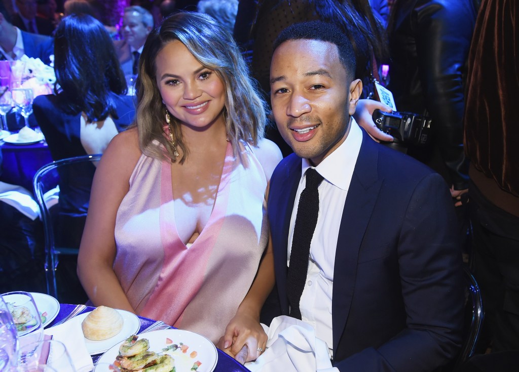 Chrissy Teigen and John Legend