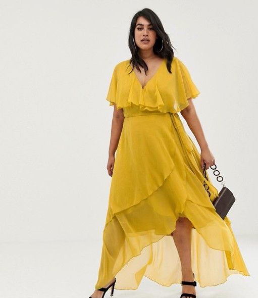 STYLECASTER | Plus-Size Winter Maxi Dress to Shop