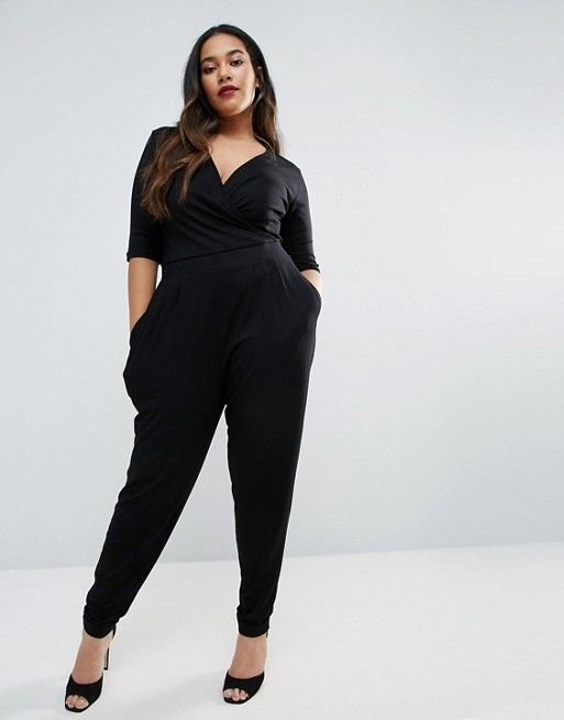STYLECASTER | Plus-Size Winter Jumpsuits