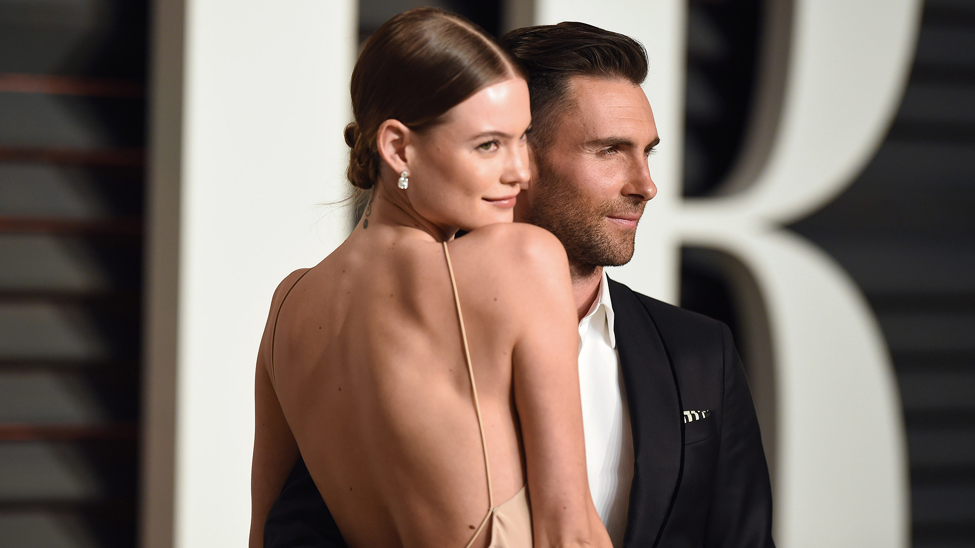 Adam Levine and Behati Prinsloo