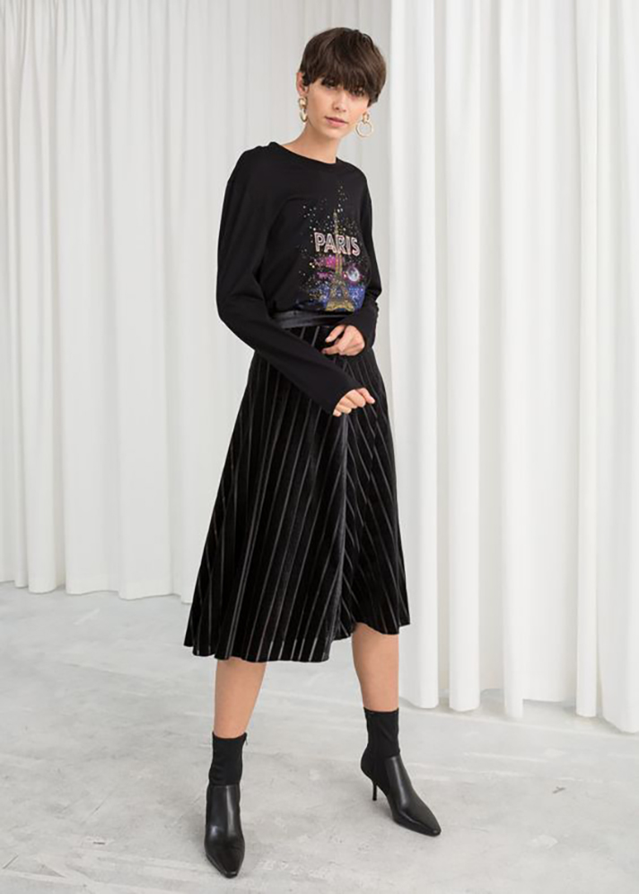 STYLECASTER | Chic Winter Skirts to Cozy Up in, ASAP