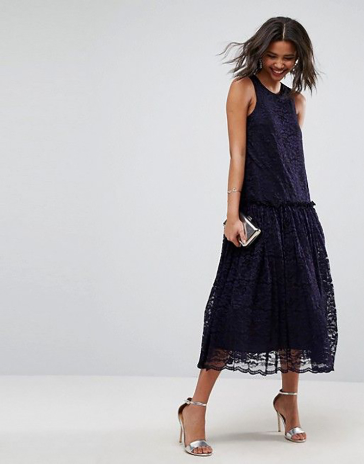 STYLECASTER | It's Pretty Much Impossible to Go Wrong with Lace Bridesmaid Dresses