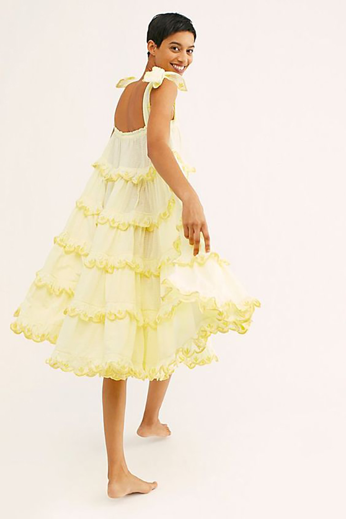 STYLECASTER | Yellow Bridesmaid Dresses Are Statement-Making Without Looking Over-the-Top