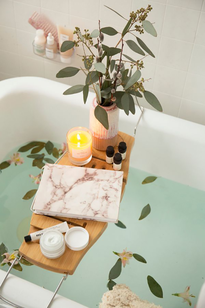 STYLECASTER | Do Yourself a Favor and Buy a Bath Tray This Year