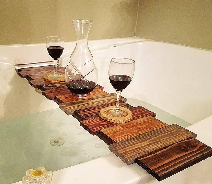 STYLECASTER | Do Yourself a Favor and Buy a Bath Tray This Year