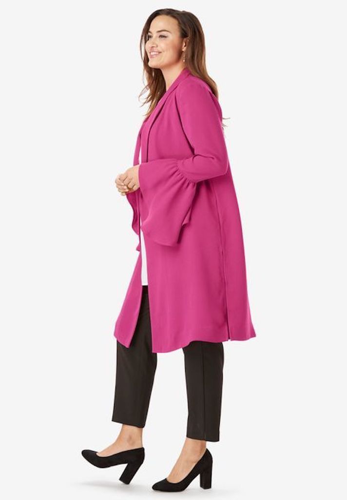 STYLECASTER | Plus Size Spring Coats