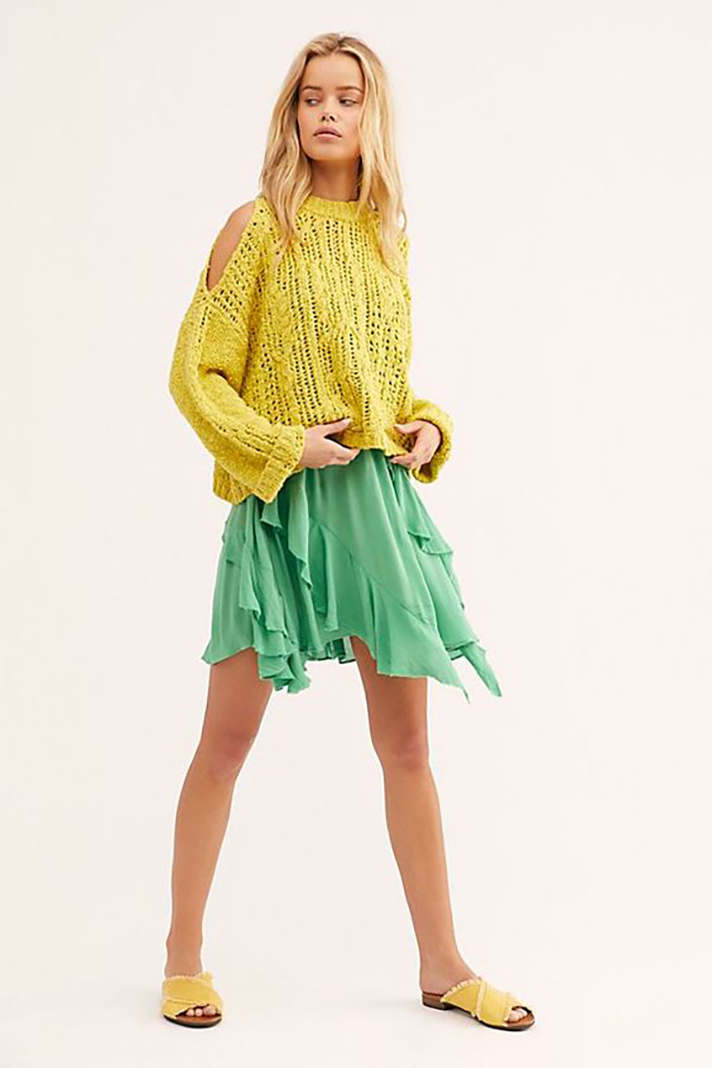 STYLECASTER | Spring Sweaters Are an Underrated Must-Have for Breezy Days