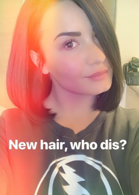 demi lovato haircut