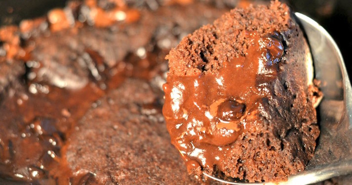 STYLECASTER | 17 Stoner Snacks You Can Actually Whip Up in the Slow-Cooker | Chocolate Lava Cake