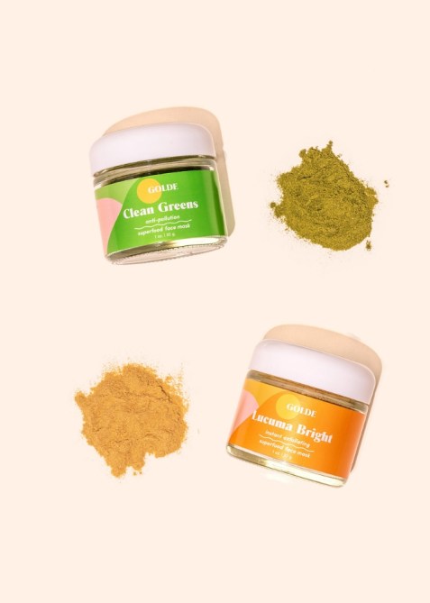 golde face mask