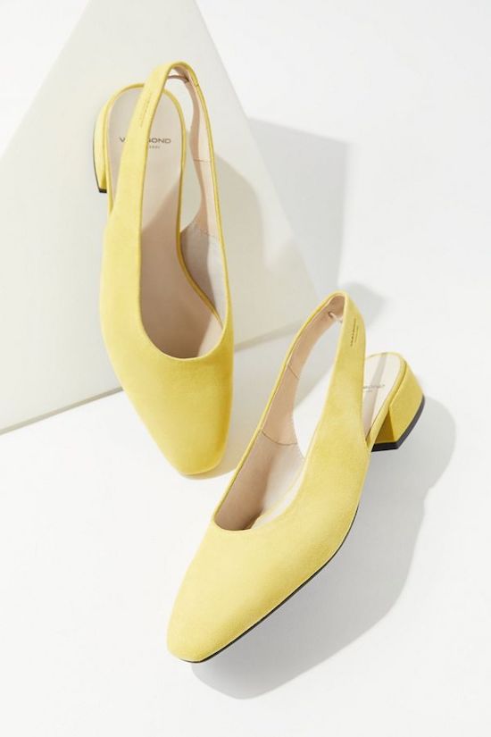 Vagabond Shoemakers Yellow Heels