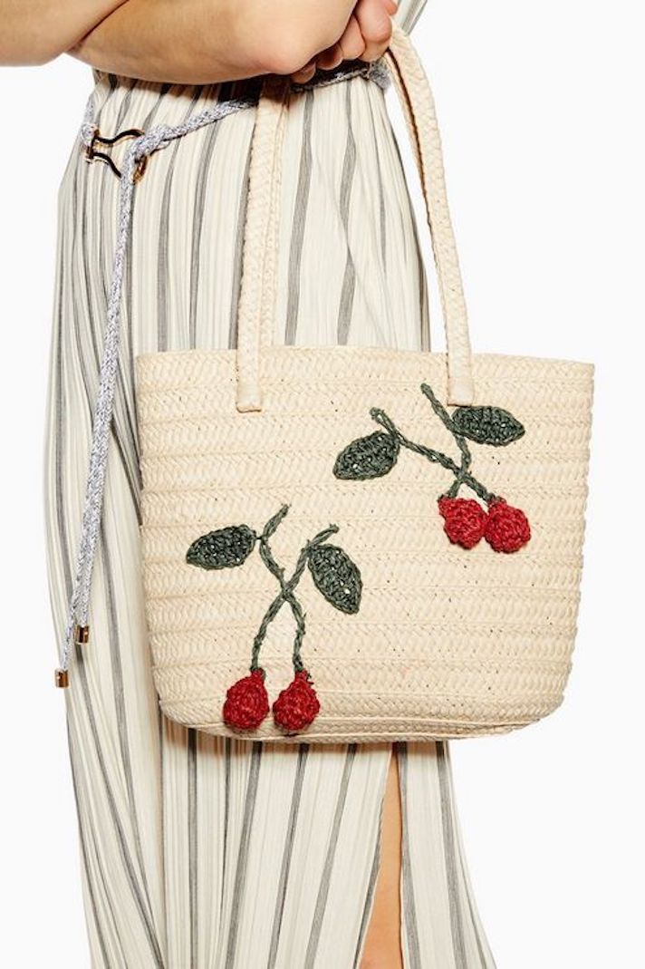 STYLECASTER | Maximalist Straw Bags