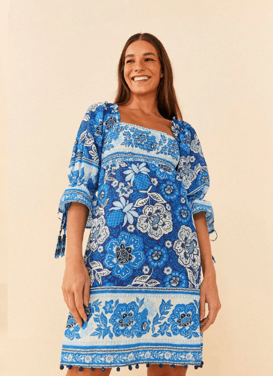 Full Of Flowers Mini Dress