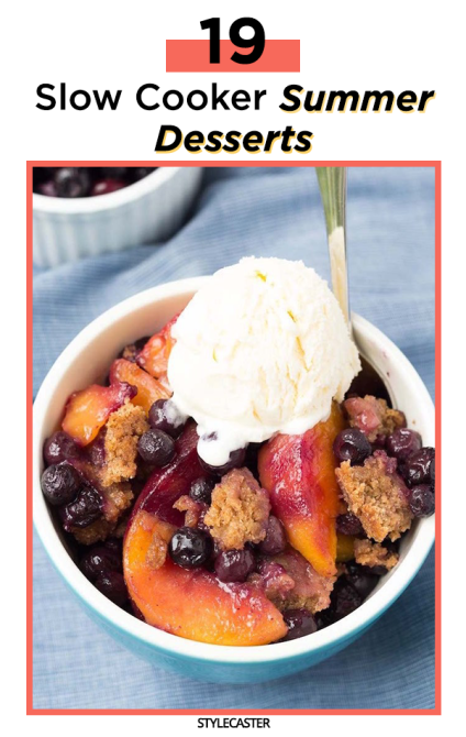 slow cooker desserts