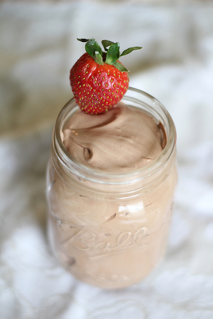 STYLECASTER | 17 High-Protein Smoothies with 5 Ingredients or Less | Protein Cheesecake Mousse