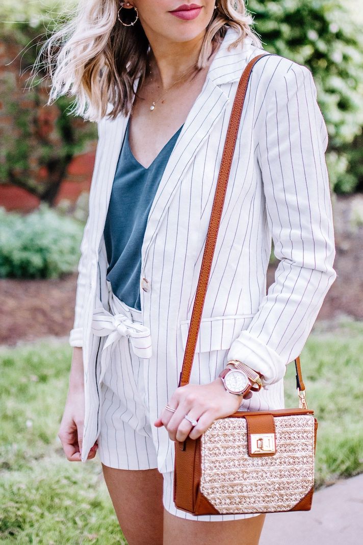 STYLECASTER | 29 Outfits Worth of Proof That Blazers and Shorts Aren't Mutually Exclusive
