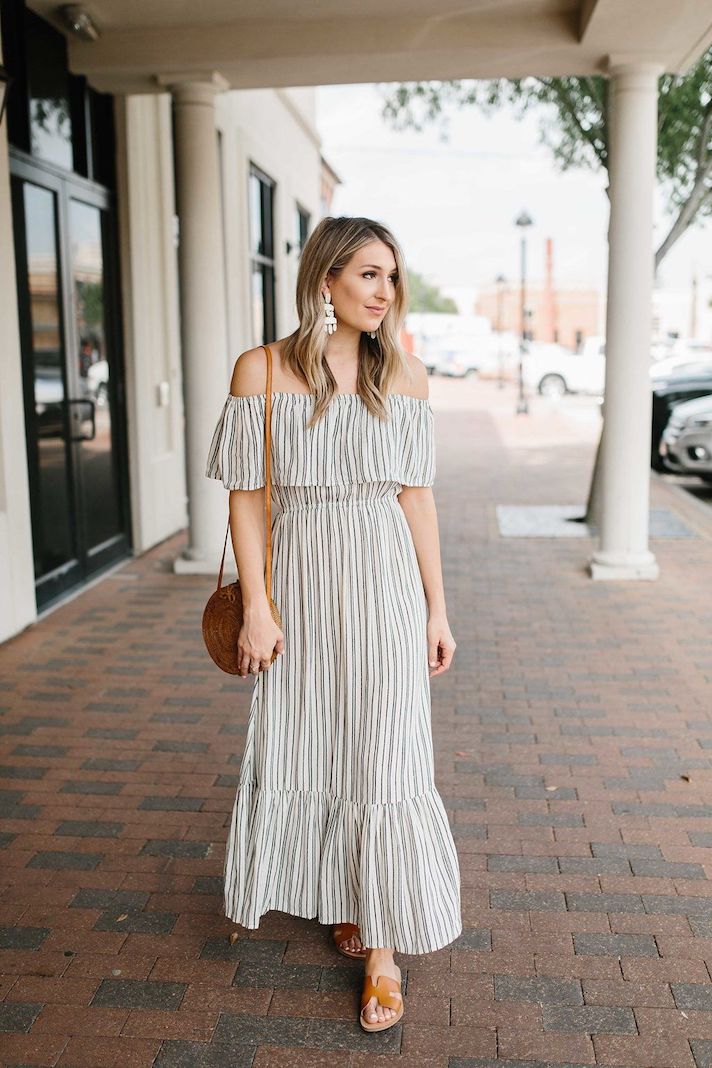 STYLECASTER | Maxi Dress Outfit Ideas