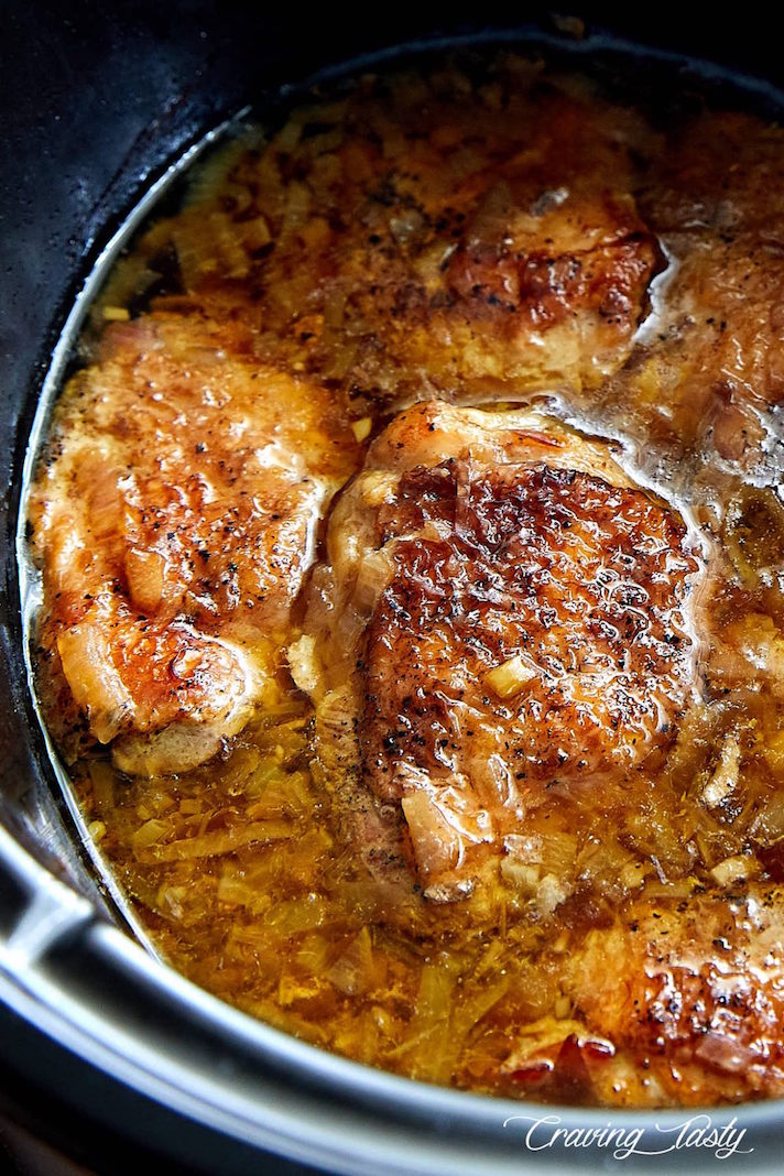 STYLECASTER | 17 Slow-Cooker Recipes That Are Perfect For Sick Days | Rustic Chicken