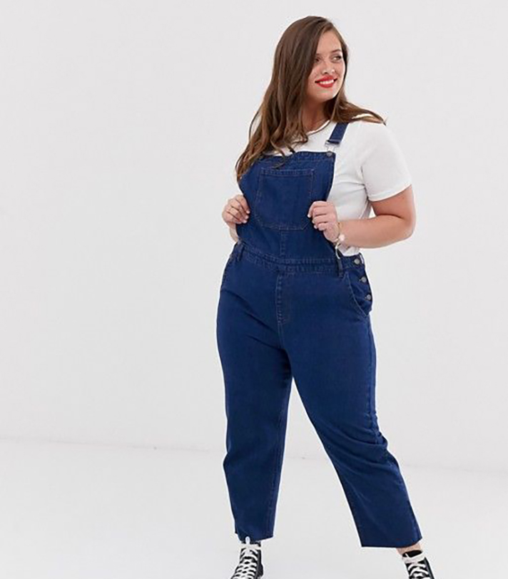 STYLECASTER | Long Denim Overalls Are a Romantic Addition to Any Fall Wardrobe