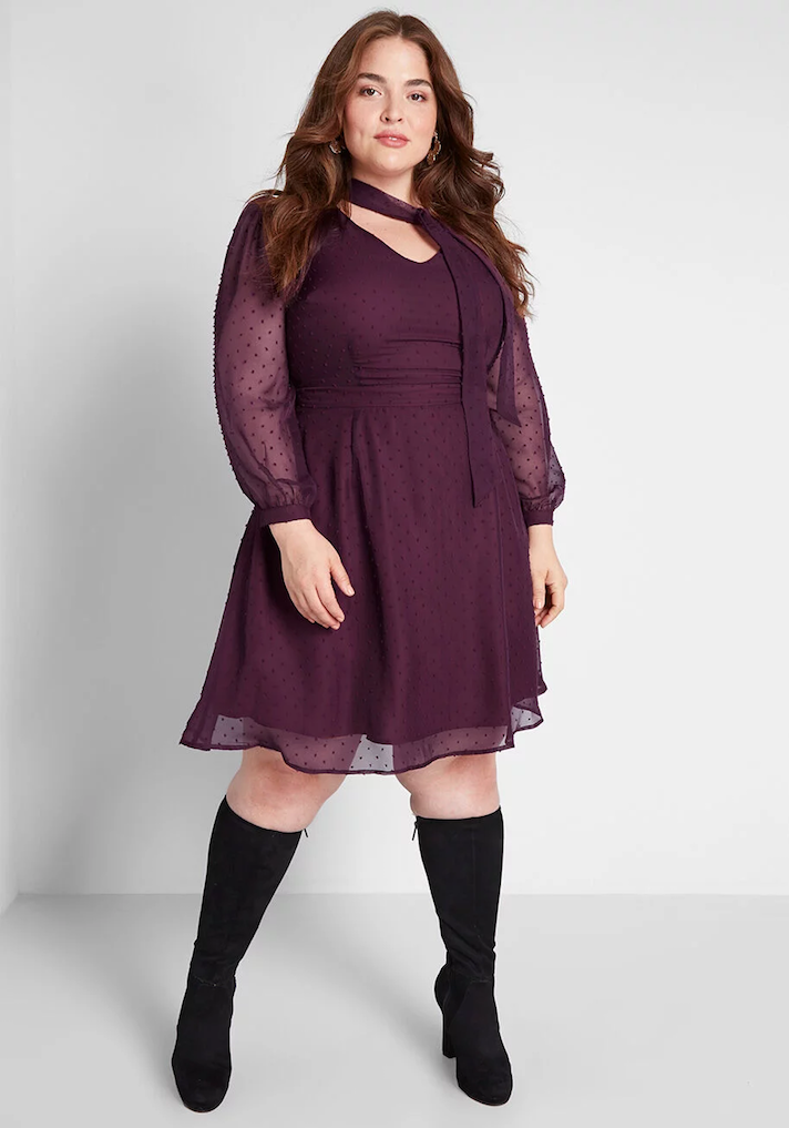 STYLECASTER | Trendy Plus Size Cocktail Dresses